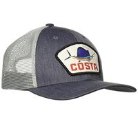Costa Del Mar Men's XL Fit Truck Patchsailfish Hat Cap, Navy, One Size