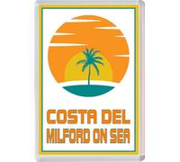 Costa del Milford on Sea - Jumbo Fridge Magnet 96 x 67mm