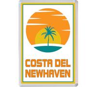 Costa del Newhaven - Jumbo Fridge Magnet 96 x 67mm