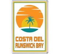Costa del Runswick Bay - Jumbo Fridge Magnet 96 x 67mm