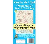Costa del Sol (Axarquia) Tour and Trail Super Durable Map