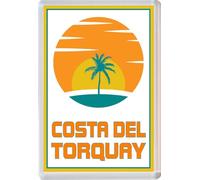 Costa del Torquay - Jumbo Fridge Magnet 96 x 67mm