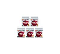 Tassimo Costa Latte Coffee Pods x8 (Pack of 5, Total 40 Drinks)