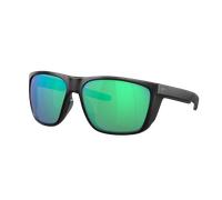 Costa Man Sunglass 6S9012 Ferg XL - Frame color: Matte Black, Lens color: Green Mirror