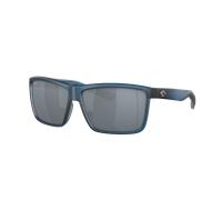 Costa Man Sunglass 6S9016 Rinconcito - Frame color: Matte Atlantic Blue, Lens color: Gray Silver Mirror