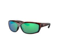 Costa Man Sunglass 6S9020 Saltbreak - Frame color: Tortoise, Lens color: Green Mirror