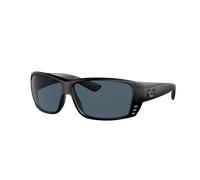 Costa Man Sunglass 6S9024 Cat Cay - Frame color: Blackout, Lens color: Gray