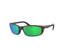 Costa Brine Ii Polarized Sunglasses Clear Green Mirror 580P/CAT3 Men