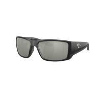 Costa Man Sunglass Blackfin PRO - Frame color: Matte Black, Lens color: Gray Silver Mirror