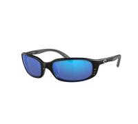Costa Man Sunglass Brine - Frame color: Matte Black, Lens color: Blue Mirror
