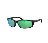 Costa Man Sunglass Brine II - Frame color: Matte Black, Lens color: Green Mirror