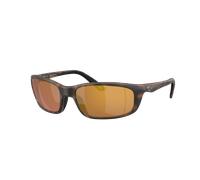 Costa Man Sunglass Brine II - Frame color: Matte Tortoise, Lens color: Gold Mirror