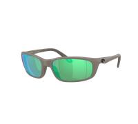 Costa Brine Ii Mirrored Polarized Sunglasses Clear Green Mirror 580G/CAT3 Men