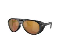 Costa Man Sunglass Grand Catalina - Frame color: Matte Black, Lens color: Gold Mirror