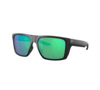 Costa Man Sunglass Lido - Frame color: Matte Black, Lens color: Green Mirror