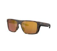 Costa Man Sunglass Lido - Frame color: Matte Tortoise, Lens color: Gold Mirror