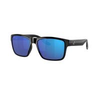 Costa Man Sunglass Paunch - Frame color: Black, Lens color: Blue Mirror