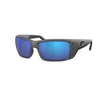 Costa Man Sunglass Permit - Frame color: Matte Gray, Lens color: Blue Mirror