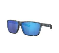 Costa Man Sunglass Rincon II - Frame color: Deep Water Camo, Lens color: Blue Mirror