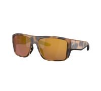 Costa Man Sunglass Taxman - Frame color: Matte Tortoise, Lens color: Gold Mirror