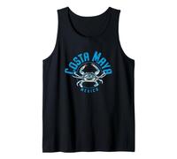 Costa Maya Mexico Crab Design Tank Top