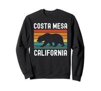 Costa Mesa California Retro Cali Bear Orange County Vintage Sweatshirt