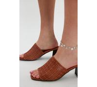 Costa Mesa Heels by Seychelles at Free People in Tan Woven, Size: US 7.5 - female
