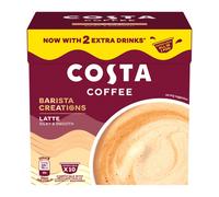Costa Coffee Dolce Gusto Latte One Pod 10 x 16g, Silky and Smooth. Barista Creations now with 2 Extra Drinks. All in One Pod.