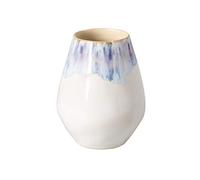 Costa Nova Breeze Collection Stoneware Dinnerware Vase Oval 15 cm, Ria Blue