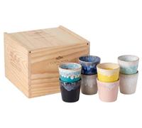 Costa Nova Coffee cups Grespresso Multicolor 190 ml - 8 pieces - Gift box