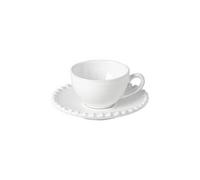 Costa Nova Pearl White 90Ml Coffee Cup & Saucer
