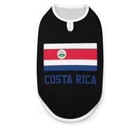 Costa-Ri-ca Flag Funny Dog Shirt Lightweight Printed Sleeveless Pet Vest Cats T-Shirts XL