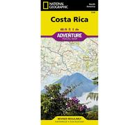 Costa Rica Adv. Ng: NG.AM3100 (Adventure Map (Numbered))