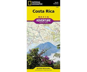 Costa Rica Adv. Ng: NG.AM3100 (Adventure Map (Numbered))