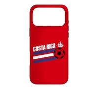 Costa Rica Boat Football Stripe World Cup Case for iPhone 17 Pro Max