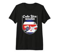 Costa Rica Bound Vacation Tour Country Travel Trip Matching Premium T-Shirt