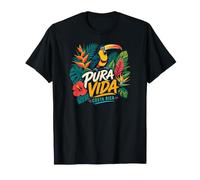 Costa Rica Collared Aracar Toucan T-Shirt
