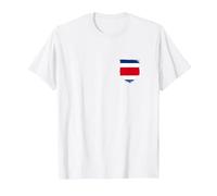 Costa Rica Costa Rican T-Shirt, Men, White, XX-Large