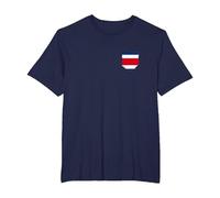 Costa Rica Costa Rican T-Shirt, Men's Big and Tall, Navy Blue, 3X Tall