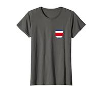 Costa Rica Costa Rican T-Shirt, Women, Asphalt Grey, Medium