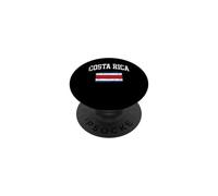 Costa Rica Distressed National Flag Vintage Athletic PopSockets Adhesive PopGrip