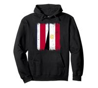 Costa Rica Egypt Half Flag Costa Rican Egyptian Heritage Pullover Hoodie