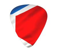 Costa Rica Flag 1 Guitar Picks Set-Premium Abs Material,Various Thicknesses-Enhance Your Playing Experience