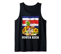Costa Rica Flag Costa Rican Pride Costa Rican Roots Tank Top