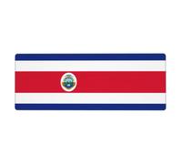 Costa Rica Flag Desk Protector Mat, Extra Large and Durable Desk Pad with Non-Slip Backing for Home Office Use