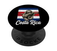 Costa Rica Flag Sloth Pura Vida PopSockets Adhesive PopGrip