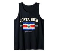 Costa Rica Flag Tank Top