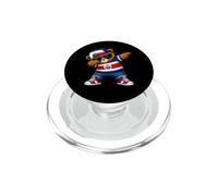 Costa Rica Flag Vacation Squad Bear Dabbing Boys Kids 2026 PopSockets PopGrip for MagSafe