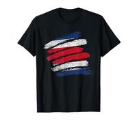 Costa Rica Flag Vintage Costa Rican T-Shirt