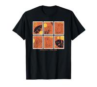 Costa Rica Frog Stamp Art Vintage Pura Vida Souvenir T-Shirt